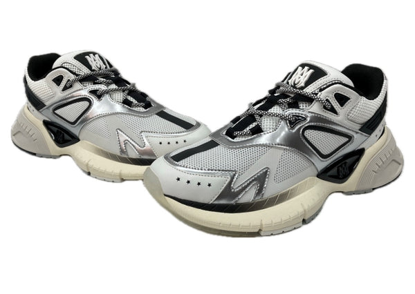 アミリ AMIRI MA RUNNER ランナー メッシュ ローカット シューズ 灰 AMFOSR1040-068 メンズ靴 スニーカー グレー サイズ 41 104S-973