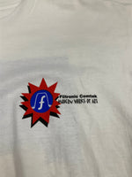 ヴィンテージ vintage 90's 90年代 Hanes Filtronic Comtek 企業モノ プロモーション アメコミ ポップアート アートT Tシャツ ホワイト Lサイズ 101MT-5064