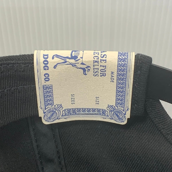 【中古】エイチダブリュードッグアンドコー THE H.W.DOG&CO. トラッカー キャップ TRUCKER CAP D-00004 帽子 メンズ帽子 キャップ ブラック 38サイズ 201goods-778