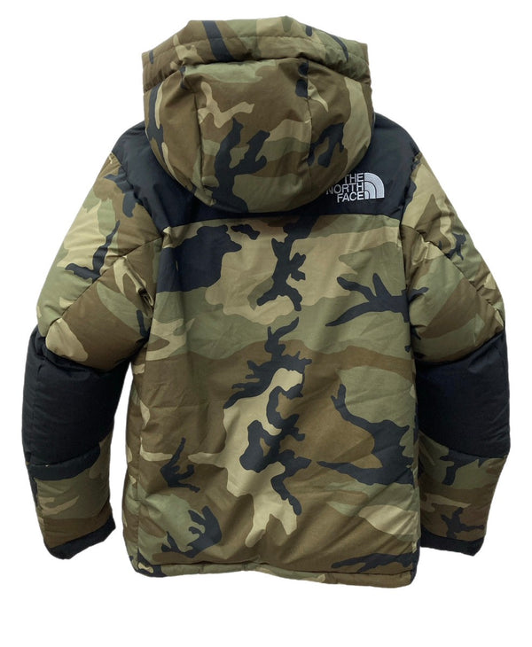 ザノースフェイス THE NORTH FACE NOVELTY BALTRO LIGHT JACKET ノベルティ バルトロ ライト ダウンジャケット カモフラージュ KHAKI 緑 ND91951 ジャケット ロゴ カーキ Mサイズ 104MT-743