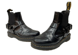 ドクターマーチン Dr.Martens WINCOX CHELSEA BOOT ウィンコックス チェルシー ブーツ サイドゴア バックル シューズ 黒 23866001 メンズ靴 ブーツ その他 ブラック UK7 104S-1047