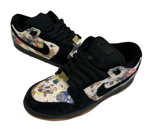 ナイキ NIKE ×SUPREME シュプリーム SB DUNK LOW OG QS スケートボーディング ダンク ロー RAMMELLZEE ラメルジー FD8778-001 メンズ靴 スニーカー マルチカラー 29cm 101sh-2372