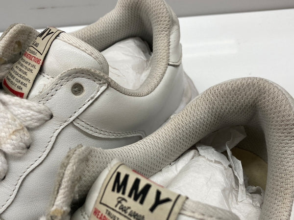 メゾンミハラヤスヒロ Maison MIHARA YASUHIRO WAYNE OG Sole Leather Low-top Sneaker ウェイン ローカット スニーカー MMY シューズ 白 A07FW702 メンズ靴 スニーカー ホワイト サイズ 42 104S-907