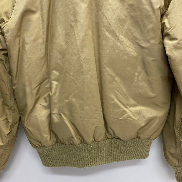 【曜日割引対象外】 エディーバウアー Eddie Bauer 70's 80's All Purpose ダウンジャケット 黒タグ 前期 USA製 ジャケット ベージュ Mサイズ 201MT-3668 VB