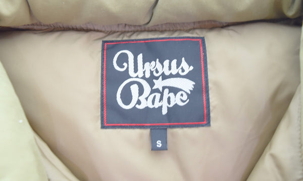 アベイシングエイプ A BATHING APE   URSUS BAPE アーサスベイプ DOWN VEST ダウンベスト  003LJ9601002 ベスト Sサイズ 103MT-3152