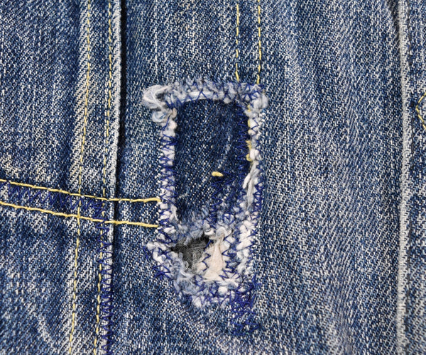 リー Lee 70's STORM RIDER ストームライダー Denim Jacket デニム ジャケット ブランケット MADE IN USA 101-LJ  ジャケット ブルー 103MT-3400