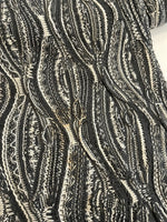 クージー COOGI 90s 90's AUSTRALIA 3D KNIT 3Dニット 総柄 クルーネック グレー系 XXL セーター マルチカラー 101MT-5004