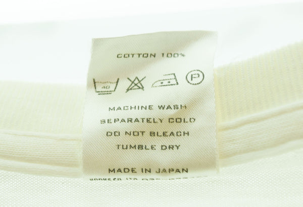 ナンバーナイン NUMBER (N)INE 02AW ジョージ期 ピカソ風ジョージ 半袖Tシャツ 白 4 Tシャツ ホワイト 103MT-2368