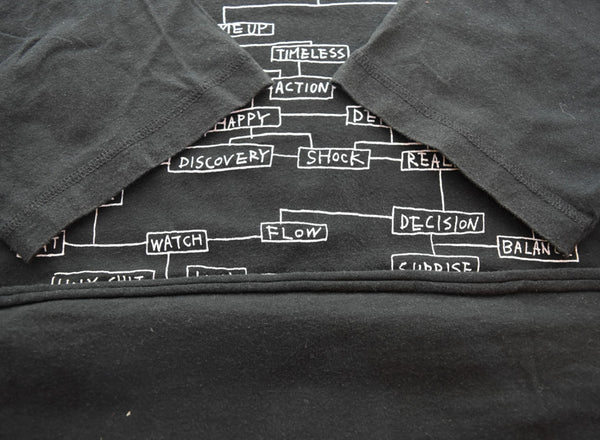 アンダーカバー UNDERCOVER undercoverism MADSAKI  2 Tシャツ ブラック 103MT-2658