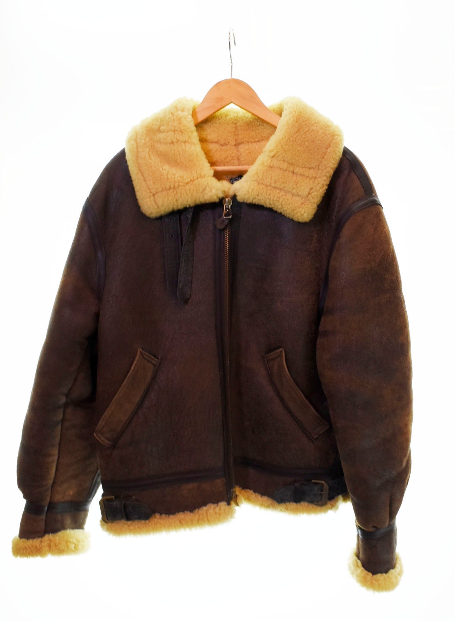 アヴィレックス AVIREX TYPE B-3 FLIGHT JACKET B-3 フライトジャケット 茶 AC-17755 38 ジャケット ブラウン  103MT-1368 | 古着通販のドンドンサガール