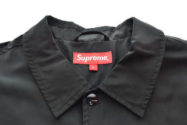 シュプリーム SUPREME 19SS Apple Coaches Jacket アップル ナイロン コーチ ジャケット 黒 ジャケット ブラック Lサイズ 103MT-2315