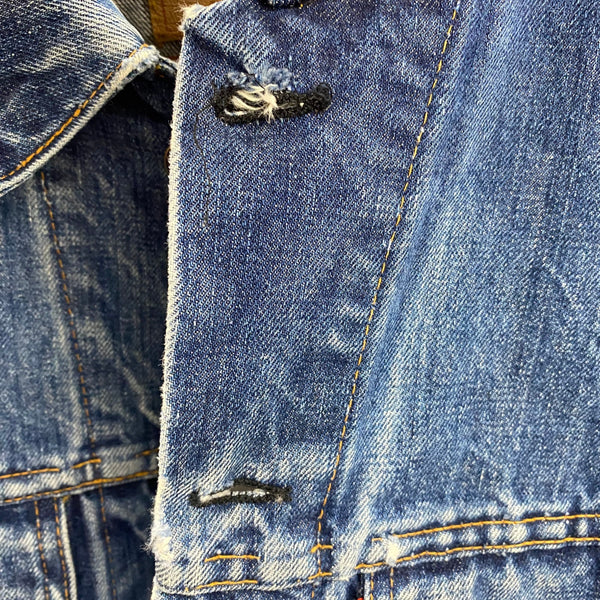 【曜日割引対象外】 リーバイス Levi's 60's 70's 70505 BIG E 524刻印 デニム ジャケット ブルー 201MT-4717 VB