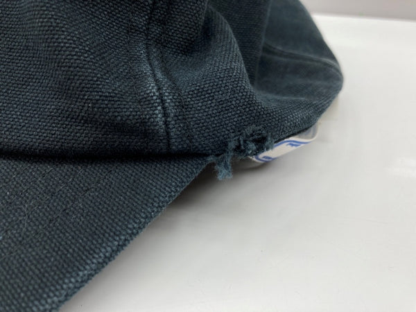 オフホワイト OFF-WHITE BOOKISH OW BASEBALL CAP ベースボール キャップ ウォッシュ ダメージ 加工  ハット 黒 OMLB022R21FAB0061001 帽子 メンズ帽子 キャップ ロゴ ブラック 104H-53