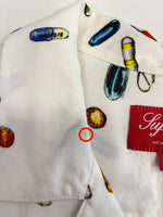 シュプリーム SUPREME Pills Rayon Shirt ピルスレーヨンシャツ 白 半袖シャツ ホワイト Mサイズ 101MT-4478