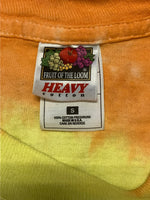 バンド band 90's 90年代 FRUIT OF THE LOOM Grateful Dead グレイトフル・デッド スパイラルデッド ダンシングベア タイダイ Tシャツ マルチカラー Sサイズ 101MT-4973