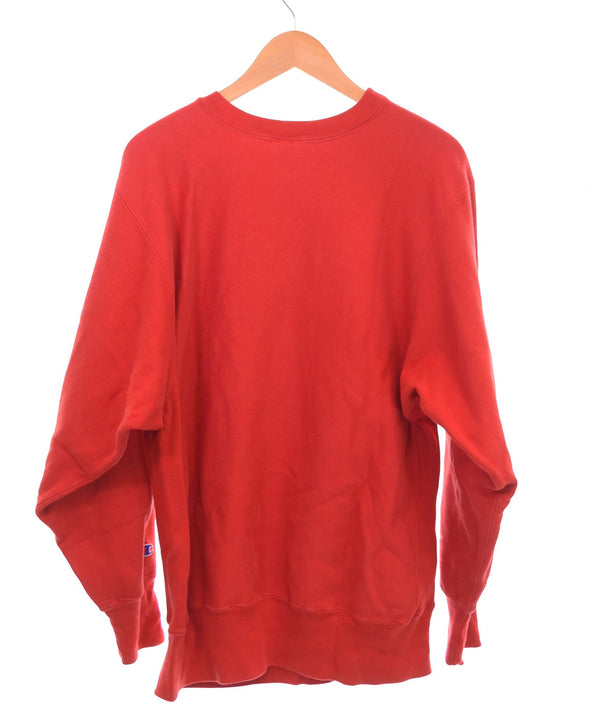 チャンピオン Champion 90s 90's 刺繍タグ REVERSE WEAVE リバースウィーブ USA製 script logo スクリプト ロゴ XL スウェット レッド 103MT-2619