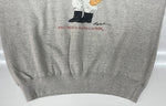 ラルフローレン RalphLauren 90s POLO BEAR SWEATSHIRT ポロ ベア スウェットシャツ トレーナー 裏起毛 灰 スウェット ロゴ グレー Mサイズ 104MT-2303