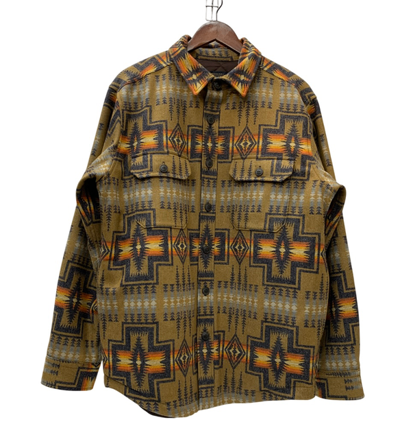 【曜日割引対象外】 ペンドルトン PENDLETON ジャガードCPOジャケット  RK491-16050 ジャケット マルチカラー Lサイズ 201MT-3114 VB