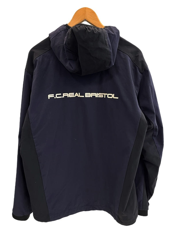 エフシーレアルブリストル F.C.Real Bristol ソフ SOPH. LYCRA HOODED BLOUSON フーデットブルゾン フーディ ジャケット fcrb-212055 ジャケット ネイビー Lサイズ 101MT-4151
