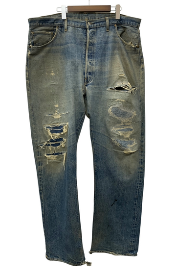 【曜日割引対象外】 リーバイス Levi's 70's BIG E 3501 ボタン裏6 実寸W41 デニム ブルー 201MB-777 VB