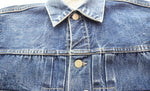 リーバイス Levi's 507XX 2nd 革パッチ ボタン裏17 両面タブ デニムジャケット 青 ジャケット ブルー 103MT-2177