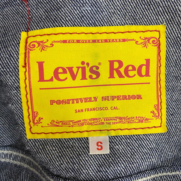 リーバイス レッド Levi's  RED カバーオール マルチポケット ジャケット ネイビー Sサイズ 201MT-4587