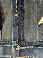 ミハラ ヤスヒロ MIHARAYASUHIRO デニムジャケット Gジャン 21021258 ジャケット ブルー Sサイズ 101MT-5456