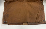 バブアー BARBOUR 90's 90年代 BUCKHOUSE バックハウス ダブルネーム BUSHMAN JACKET ブッシュマンジャケット ワックス コットン オイルドジャケット ハンティング VINTAGE ヴィンテージ ジャケット ブラウン 101MT-5336