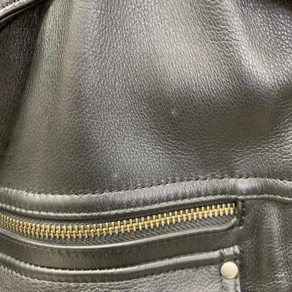 ハーレーダビットソン HARLEY-DAVIDSON レザージャケット HD-238 ジャケット ブラック Lサイズ 201MT-4678