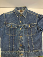 リー Lee 60’s 60年代前半 101-J  四角黒タグ ®有りデニムジャケット Gジャン トラッカージャケット ヴィンテージ vintage  40 REGULAR ジャケット ブルー 101MT-4491