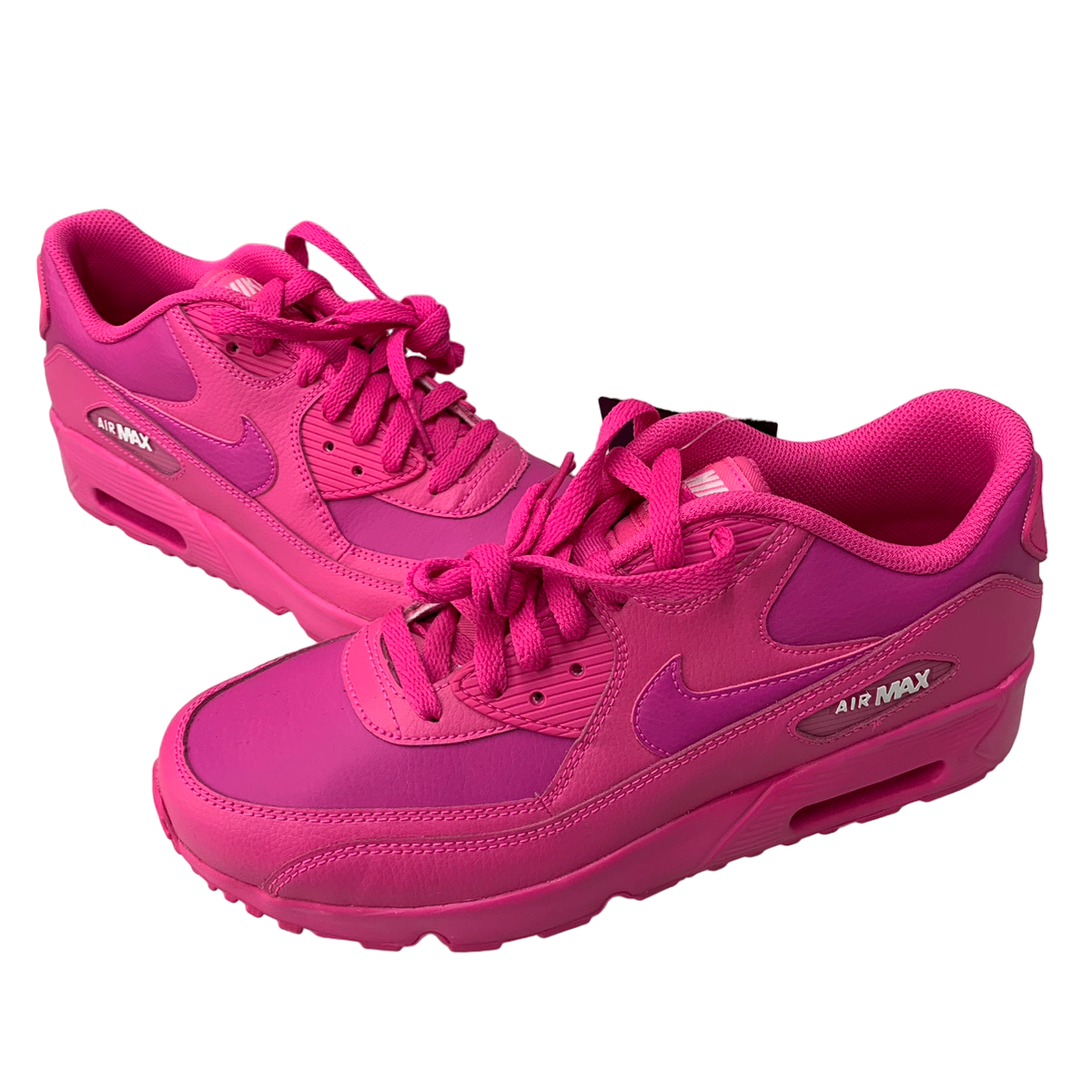 ナイキ NIKE AIR MAX 90 LTR (GS) laser fuchsia 833376-603 レディース靴 スニーカー ロゴ ピンク  25cm 201-shoes814 | 古着通販のドンドンサガール