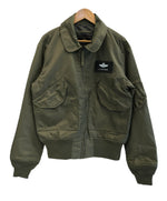 アルファ インダストリーズ ALPHA INDUSTRIES フライトジャケット CWU36P CWU-36/P ミリタリージャケット ジャケット カーキ Mサイズ 101MT-5410
