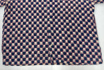 ラルフローレン RalphLauren 90s OPEN COLLAR SHIRT オープン カラー シャツ FORREST アロハ ハワイアン USA製 半袖 開襟 青 半袖シャツ チェック ブルー Mサイズ 104MT-1511