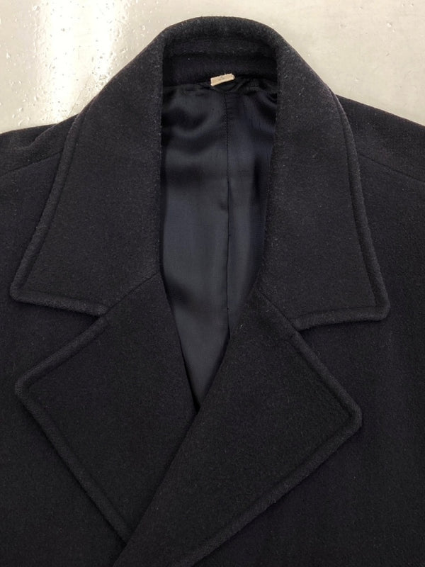 ミュウミュウ miu miu 90s 00s WOOL PEA COAT ウール ピー コート アーカイブ オールド アウター ジャケット 紺 サイズ 54 ジャケット 無地 ネイビー 104MT-1557