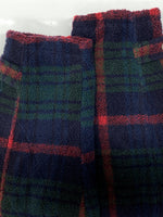 チャップス CHAPS 90s BOA DUFFEL COAT ボア ダッフル コート ジップアップ 木トグル Ralph Lauren アウター ジャケット 赤 緑 紺 D-OS1380 コート チェック ネイビー Lサイズ 104MT-2201