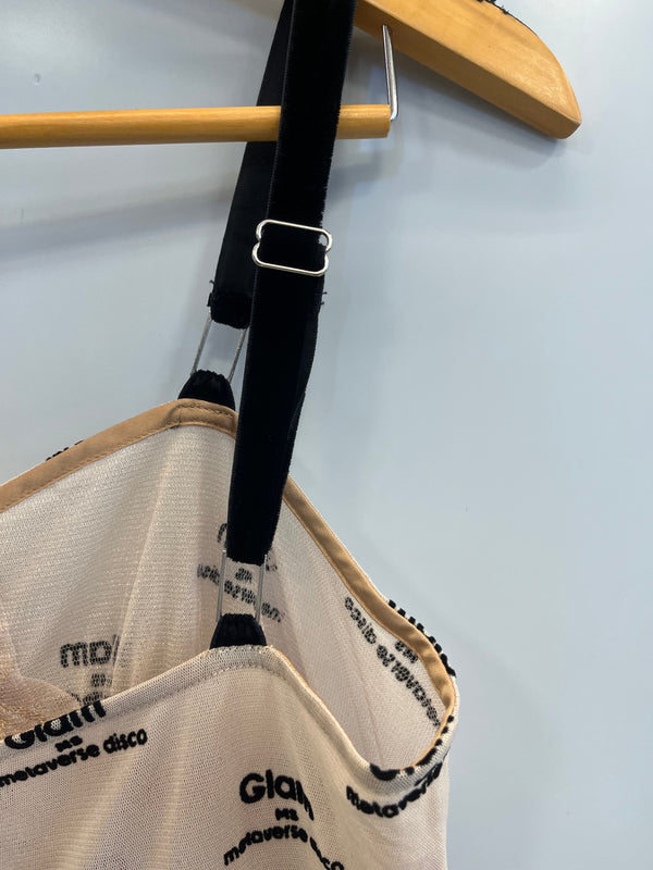 メゾンスペシャル MAISON SPECIAL フロッキーグラムシアーキャミワンピ  総柄 ワンピース ベージュ フリーサイズ 101LT-235