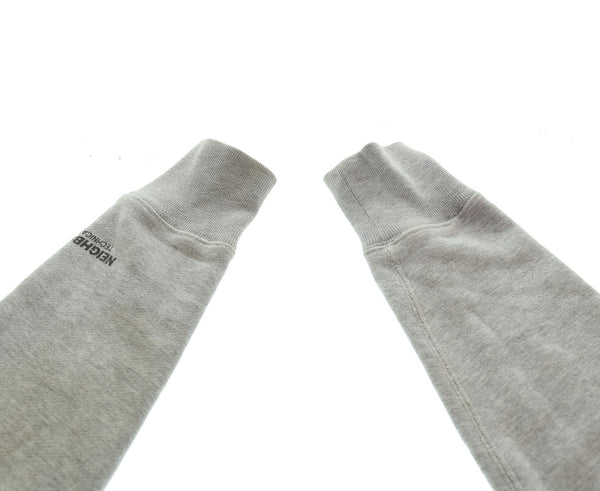 ネイバーフッド NEIGHBORHOOD × Disney 00s BIG BAD WOLF フーディー 染み込みプリント 後付け パーカ グレー 103MT-2892