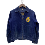 【曜日割引対象外】 ヴィンテージ vintage FFA ファーマーズジャケット コーデュロイ ジャケット ネイビー 36サイズ 201MT-4296 VB