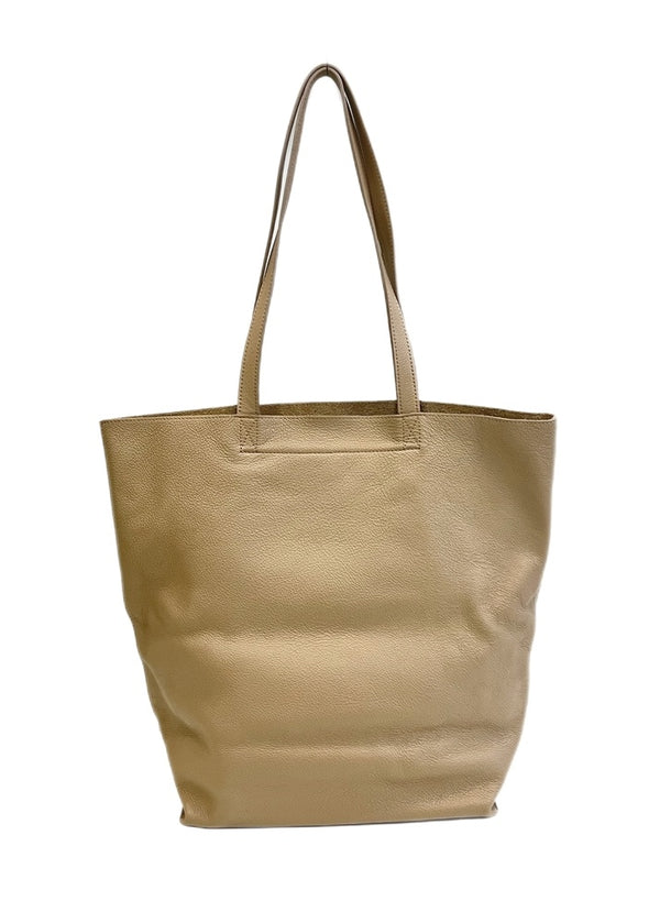 アーペーセー A.P.C. レザートートバッグ　トープ系 無地 シンプル バッグ レディースバッグ トートバッグ ベージュ 101bag-212