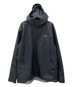 アークテリクス ARC’TERYX Beta Jacket GORE-TEX ベータ ゴアテックス マウンテンパーカー アウトドア 刺繍 黒 ジャケット ロゴ ブラック XLサイズ 104MT-1908