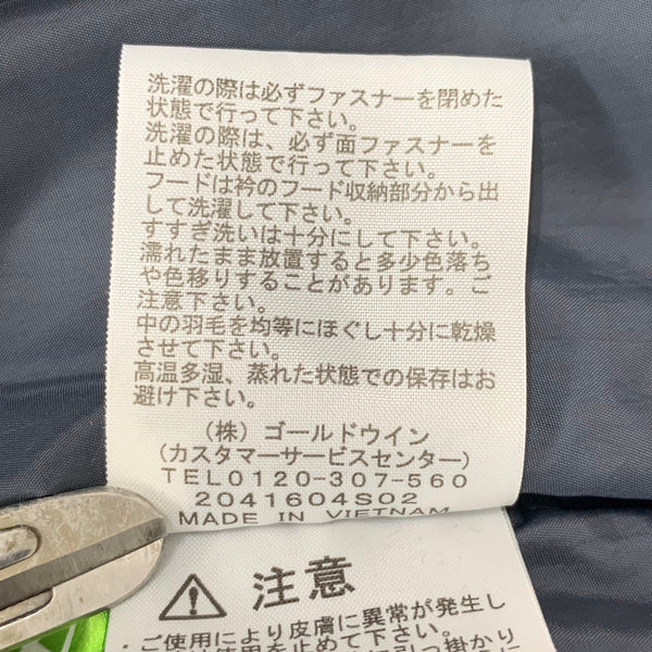 ノースフェイス THE NORTH FACE NUPTSE VEST ヌプシ ダウン ベスト ND92232 ベスト グレー Lサイズ 201MT-4839