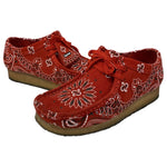 シュプリーム SUPREME 19SS Clarks Bandana Wallabee メンズ靴 ブーツ その他 レッド 25.5cmサイズ 201-shoes1527