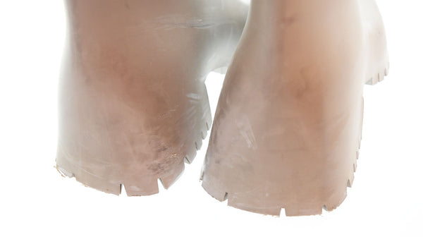 バレンシアガ BALENCIAGA 22SS TROOPER RUBBER BOOT トルーパーラバーブーツ グレー 680660 メンズ靴 ブーツ その他 グレー 29cm 103S-852