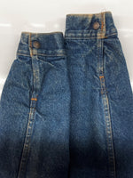 リーバイス Levi's 80s BOA DENIM JACKET ボア デニム ジャケット Gジャン ボタン ヴィンテージ USA製 アウター インディゴ 青 70608 34R ジャケット ロゴ ブルー 104MT-2147