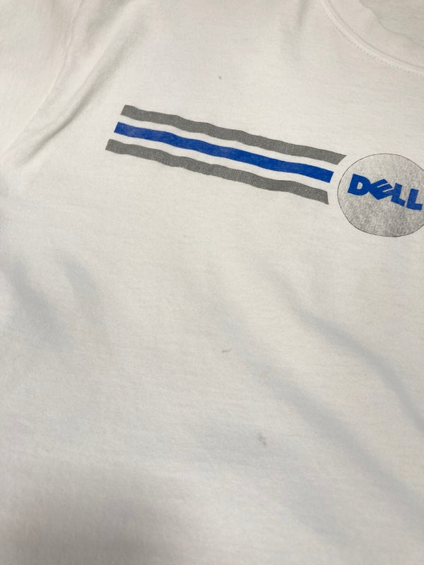 US US古着 DELL デル 企業Tシャツ 白 XL Tシャツ ホワイト LLサイズ 101MT-2685