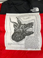 シュプリーム SUPREME 24AW ×THE NORTH FACE NUPTSE JACKET ノースフェイス ヌプシ ダウンジャケット 赤 ND52402I ジャケット レッド Mサイズ 101MT-4413