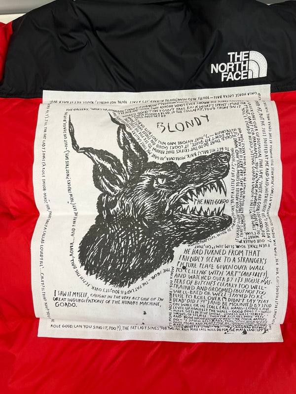 シュプリーム SUPREME 24AW ×THE NORTH FACE NUPTSE JACKET ノースフェイス ヌプシ ダウンジャケット 赤 ND52402I ジャケット レッド Mサイズ 101MT-4413