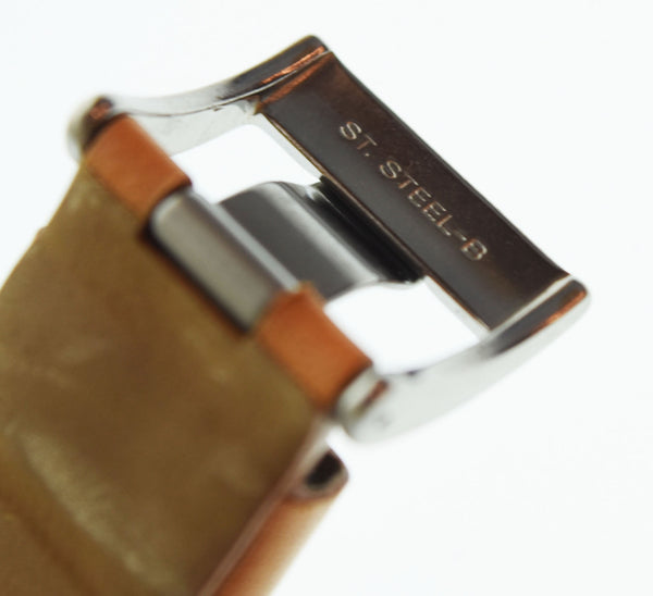 イッセイミヤケ ISSEY MIYAKE W-mini ダブリュミニ 和田智デザイン腕時計  メンズ腕時計ブラウン 103T-53