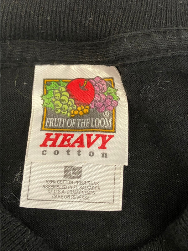 ヴィンテージ vintage 90’s 90年代 FRUIT OF THE LOOM ウィリアムウェグマン William Wegman Dog 犬 フォト 写真家 アートT Tシャツ ブラック Lサイズ 101MT-4170