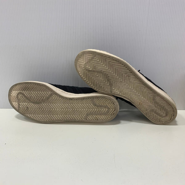 アベイシングエイプ A BATHING APE アンディーフィーデット × アディダス キャンパス 80s トリプルコラボ Q34750  メンズ靴 スニーカー ブラック 29cmサイズ 201-shoes1326